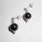 10mm Hematiet Oorbellen op 925 Sterling Zilver