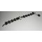Originele armband met anker en zwart kant