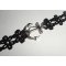 Originele armband met anker en zwart kant