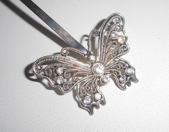 Originele Swarovski kristallen vlinderketting