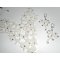 Set Ceremoniële halsketting met arabesk patroon en bloemen met Swarovski kristal