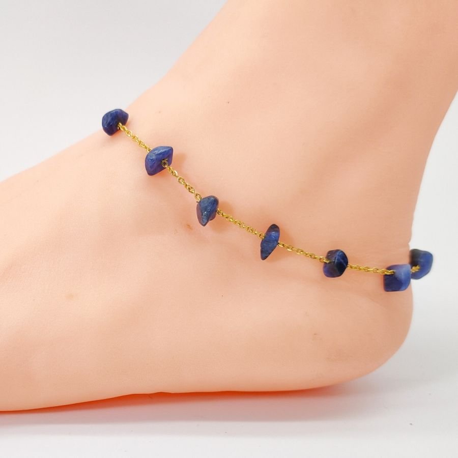 Lapis Lazuli blauwe chips